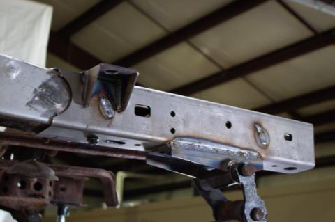 Rear Frame Rail Kit For 95-04 Toyota Tacoma Driver Side Rust Buster Frameworks