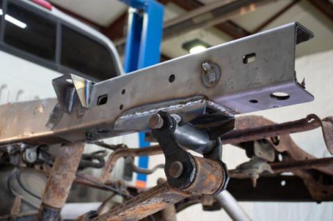 Rear Frame Rail Kit For 95-04 Toyota Tacoma Passenger Side Rust Buster Frameworks