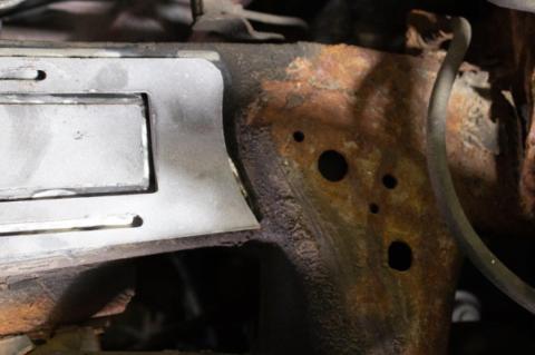 Rust Buster 1995-2004 Toyota Tacoma Front Frame Stiffeners RB7113