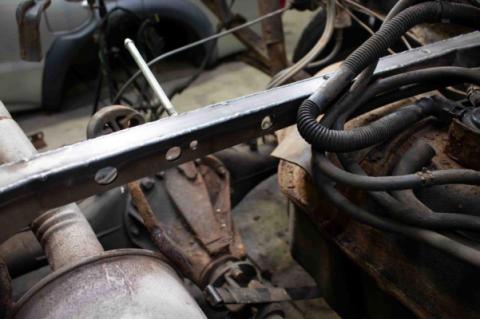 Rust Buster 1995-2004 Toyota Tacoma Fuel Tank Crossmember RB7117