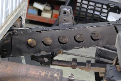 Rust Buster 2005-2015 Toyota Tacoma Frame Boxing Plates RB7118