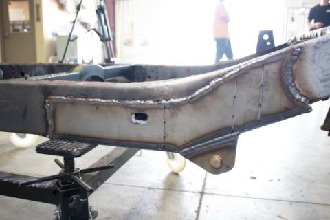 Mid Frame Repair Kit w/ Leaf Spring Mount For 1995-2004 Toyota Tacoma Double Cab Driver Side Rust Buster Frameworks