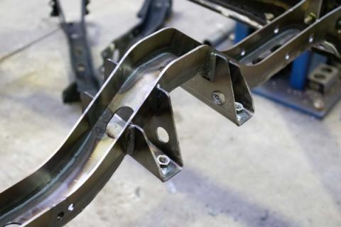 Carrier Bearing Crossmember For 2005-2015 Toyota Tacoma Rust Buster