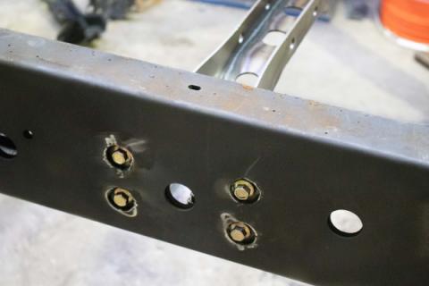 Carrier Bearing Crossmember For 2005-2015 Toyota Tacoma Rust Buster