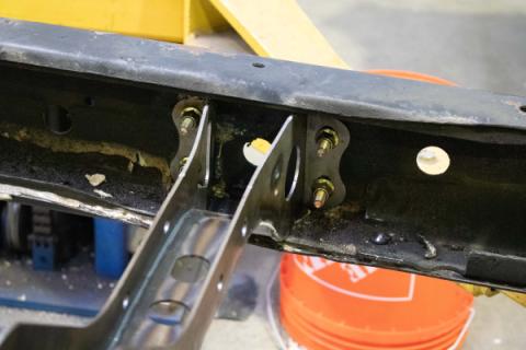 Carrier Bearing Crossmember For 2005-2015 Toyota Tacoma Rust Buster