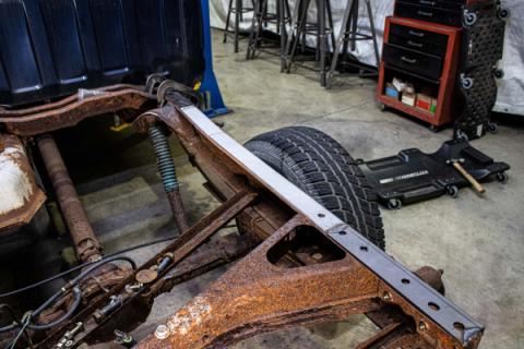 Rust Buster 1988-1998 Chevy &amp; GMC C/K 1500 &amp; 2500 6FT Bed Rear Over-Axle Frame Section RB7304