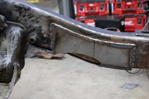 Front Frame Repair Kit For 99-06 GM Trucks and SUV's Passenger Side Rust Buster Frameworks