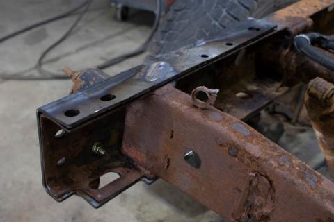 Rust Buster 1999-2014 Chevy Silverado &amp; GMC Sierra 1500 Short Bed Rear Frame Section RB7319