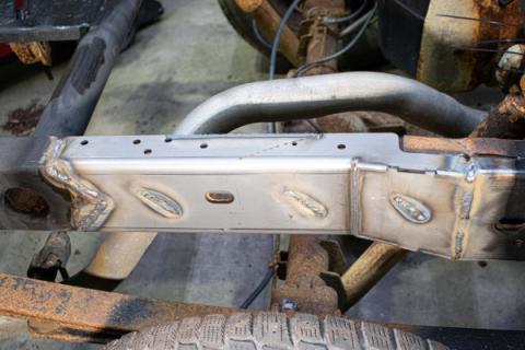 Rust Buster 1999-2006 Chevy Silverado & GMC Sierra 1500 6ft Bed Over-Axle Frame Section RB7321