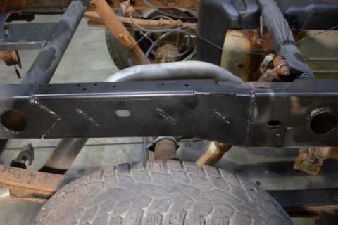Rust Buster 1999-2006 Chevy Silverado & GMC Sierra 1500 6ft Bed Over-Axle Frame Section RB7321