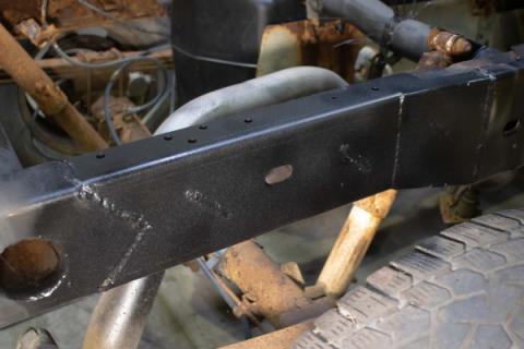 Rust Buster 1999-2006 Chevy Silverado & GMC Sierra 1500 6ft Bed Over-Axle Frame Section RB7321