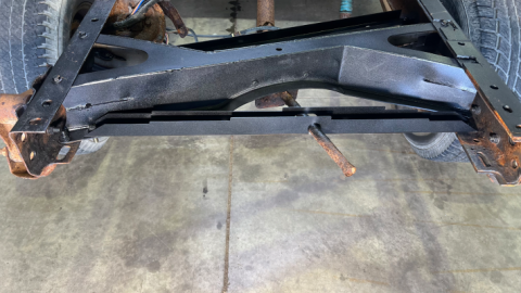 Rust Buster 1988-1998 Chevy C/K1500 & 2500 Spare Tire Rear Crossmember Support	RB7333