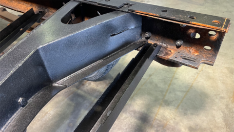 Rust Buster 1988-1998 Chevy C/K1500 & 2500 Spare Tire Rear Crossmember Support	RB7333