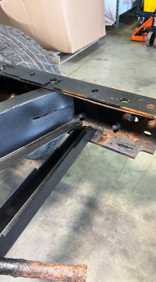 Rust Buster 1988-1998 Chevy C/K1500 & 2500 Spare Tire Rear Crossmember Support	RB7333