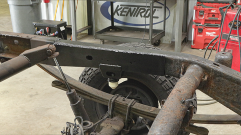 Rust Buster 2007-2019 Chevy Silverado / GMC Sierra 1500 Ext Cab Over Axle Frame Section RB7335L/R