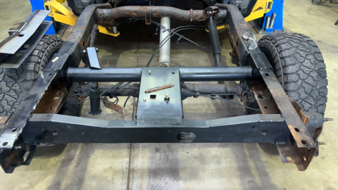 Rust Buster 2007-2019 Chevy Silverado / GMC Sierra 1500 Spare Tire Plate RB7342