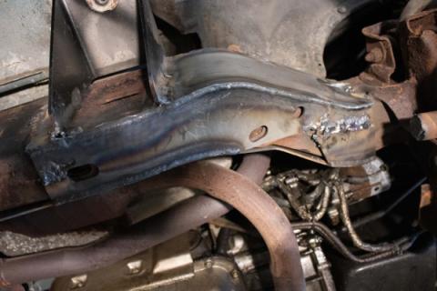 Front Frame Repair Kit For 88-98 Chevy/GMC K1500/2500 Ext Cab Passenger Side Rust Buster Frameworks