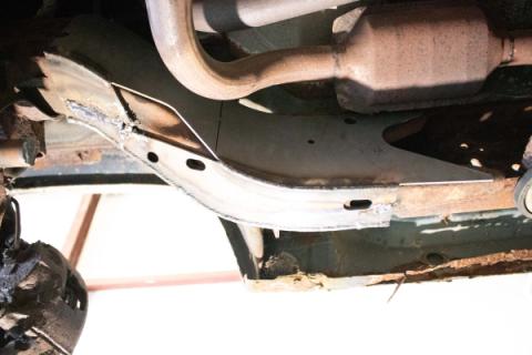 Front Frame Repair Kit For 88-98 Chevy/GMC K1500/2500 Ext Cab Passenger Side Rust Buster Frameworks