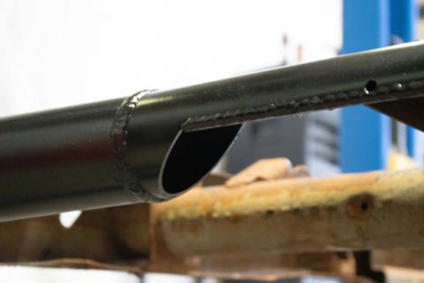 Tube Style Rear Frame Crossmember For 1999-2006 Chevy Silverado/GMC Sierra Rust Buster Frameworks