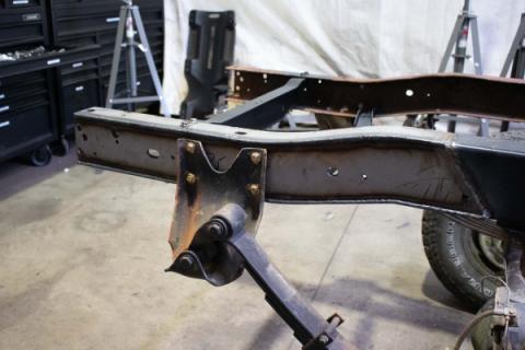 Rear Frame Repair Kit For 1973-1987 Chevy K10/K20 Driver Side Rust Buster Frameworks