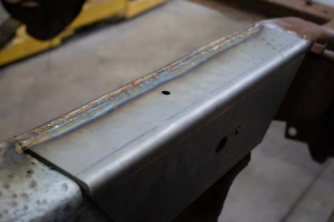 Over-Axle Frame Repair Kit For 1973-1987 Chevy K10/K20 Driver Side Rust Buster Frameworks