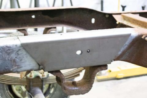 Over-Axle Frame Repair Kit For 1973-1987 Chevy K10/K20 Passenger Side Rust Buster Frameworks