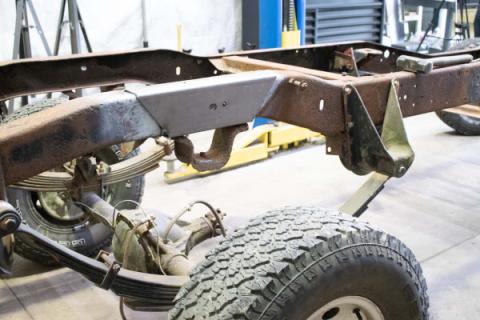 Over-Axle Frame Repair Kit For 1973-1987 Chevy K10/K20 Passenger Side Rust Buster Frameworks