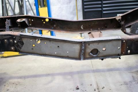 Center Forward Frame Repair Kit For 1973-1987 Chevy K10/K20 Passenger Side Rust Buster Frameworks