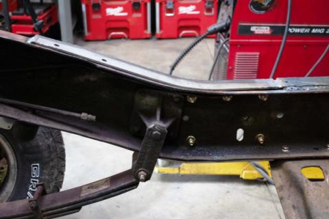 Front Frame Repair Kit For 1973-1987 Chevy K10/K20 Driver Side Rust Buster Frameworks