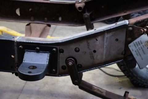 Front Frame Repair Kit For 1973-1987 Chevy K10/K20 Passenger Side Rust Buster Frameworks