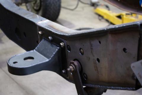 Front Frame Repair Kit For 1973-1987 Chevy K10/K20 Passenger Side Rust Buster Frameworks