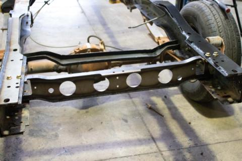 Spare Tire Crossmember For 1981-1987 Chevy C/K10 Rust Buster Frameworks