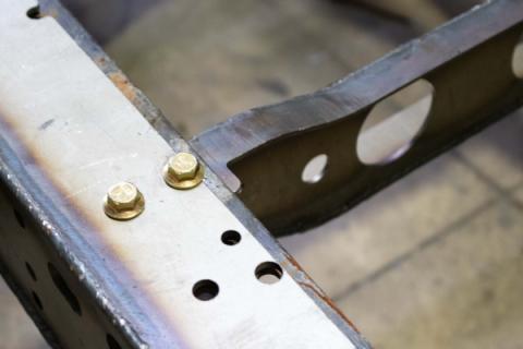 Spare Tire Crossmember For 1981-1987 Chevy C/K10 Rust Buster Frameworks