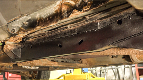 Rust Buster 2000-2014 Generation 1 Avalanche/Suburban/Yukon XL/Escalade Center Frame Section RB7401