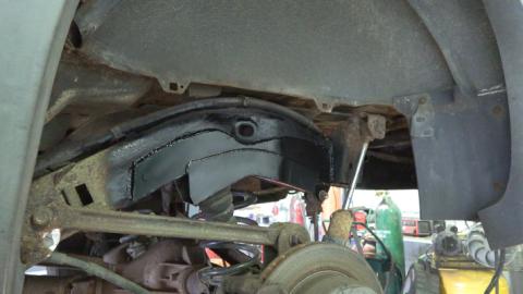 Over Axle Frame Repair Kit For Avalanche/Suburban/Yukon Driver Side Rust Buster Frameworks