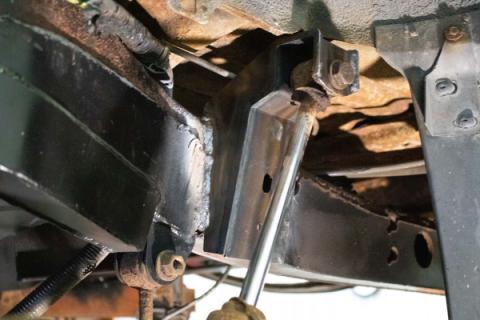 Rear Upper Shock Mount For Avalanche/Suburban/Yukon Passenger Side Rust Buster Frameworks