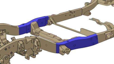 Front Frame Repair Kit For Avalanche/Suburban/Yukon Passenger Side Rust Buster Frameworks