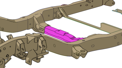 Transmission Crossmember For Avalanche/Suburban/Yukon Rust Buster Frameworks