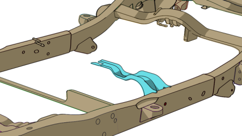Front Fuel Tank Support Bracket For Avalanche/Suburban/Yukon Rust Buster Frameworks