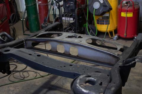 Spare Tire Crossmember For 2007-2014 Chevy and GMC SUV's Rust Buster Frameworks