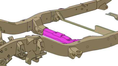 Transmission Crossmember For 2007-2019 GM Trucks and SUVs Rust Buster Frameworks