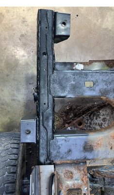 Rust Buster 2004-2012 Chevy Colorado / GMC Canyon Crew Cab Rear Frame Section RB7501