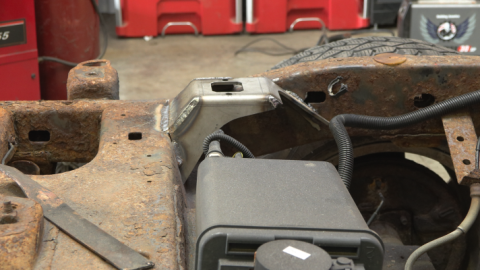 Rear Upper Shock Mount Passenger Side 04-12 Chevy Colorado and GMC Canyon Rust Buster Frameworks