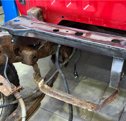 Rust Buster 2004-2012 Chevy Colorado & GMC Canyon Fuel Tank Crossmember RB7507
