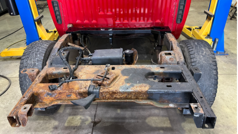 Rust Buster 2004-2012 Chevy Colorado & GMC Canyon Fuel Tank Crossmember RB7507