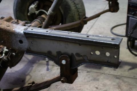 Rear Frame Repair Kit For 94-04 Chevy S10/GMC Sonoma Driver Side Rust Buster Frameworks