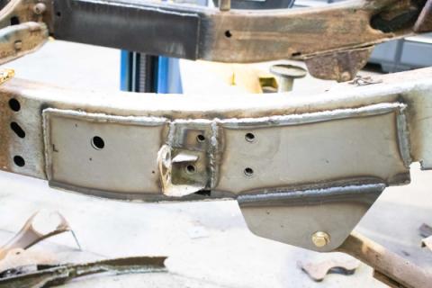 Leaf Spring Frame Repair Kit For 94-04 Chevy S10/GMC Sonoma Driver Side Rust Buster Frameworks