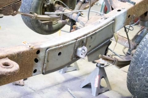 Leaf Spring Frame Repair Kit For 94-04 Chevy S10/GMC Sonoma Passenger Side Rust Buster Frameworks