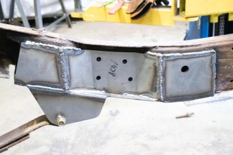 Leaf Spring Frame Repair Kit For 94-04 Chevy S10/GMC Sonoma Passenger Side Rust Buster Frameworks