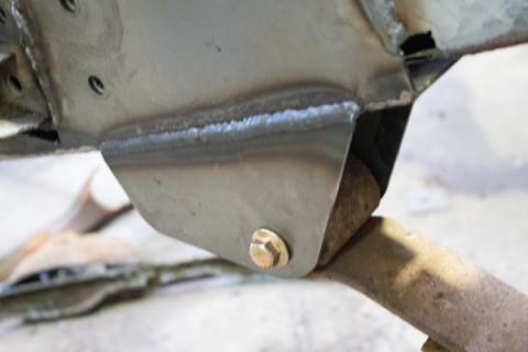 Leaf Spring Frame Repair Kit For 94-04 Chevy S10/GMC Sonoma Passenger Side Rust Buster Frameworks